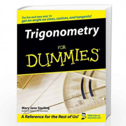 Trigonometry For Dummies by Mary Jane Sterling Book-9780764569036