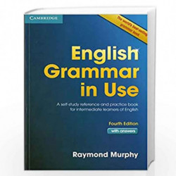 English Grammar in Use: A Self Study Reference and Practice Book Intermediate Learners Book by MURPHY Book-9781107649941