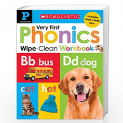 Wipe Clean Workbook: Pre-K My Very First Phonics (Scholastic Early Learners) by Scholastic Early Learners and Scholastic Book-97