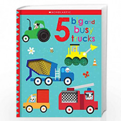 5 Big and Busy Trucks: Scholastic Early Learners (Touch and Explore) by Scott Barker Book-9781338645613