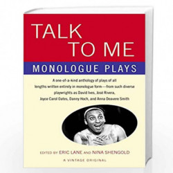 Talk to Me: Monologue Plays by LANE, ERIC Book-9781400076154