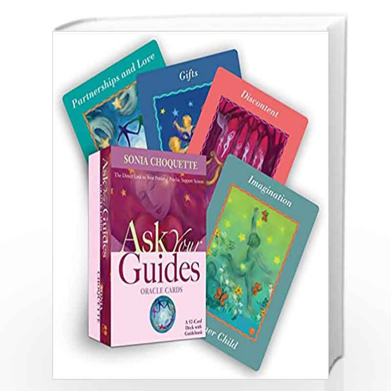 ASK YOUR GUIDES ORACLE CARDS by SONIA CHOQUETTE Book-9781401903244
