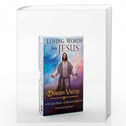 Loving Words from Jesus: A 44-Card Deck of Comforting Quotes by DOREEN VIRTUE Book-9781401950217