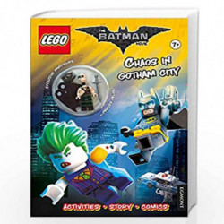 THE LEGO BATMAN MOVIE: Chaos in Gotham City (Activity book with exclusive Batman minifigure) (Lego DC Comics) by NONE Book-97814