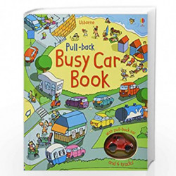 Busy Car Book (Usborne Pull-Back Series) by FIONA WATT Book-9781409526100