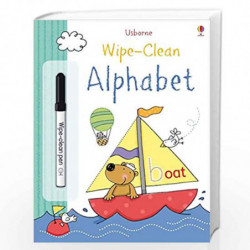 Wipe-Clean Alphabet (Wipe-clean Books) by Usborne Book-9781409531364
