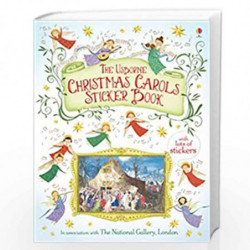The Usborne Christmas Carols Sticker Book by Jane Chisholm Book-9781409549789