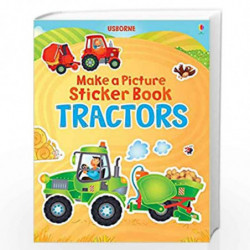 Tractors (Make a Picture Sticker Books) by Usborne Book-9781409551423
