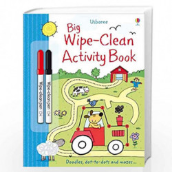 Big Wipe Clean Activity Book (Wipe-clean Books) by Usborne Book-9781409551577