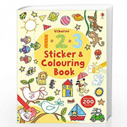 123 Sticker and Colouring Book (Sticker and Colouring Books) by NA Book-9781409564591