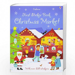 First Sticker Book Christmas Market (First Sticker Books) by James Maclaine Book-9781409582441