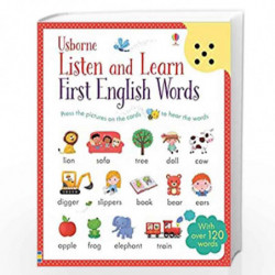 Listen and Learn First English Words by Usborne Book-9781409582489