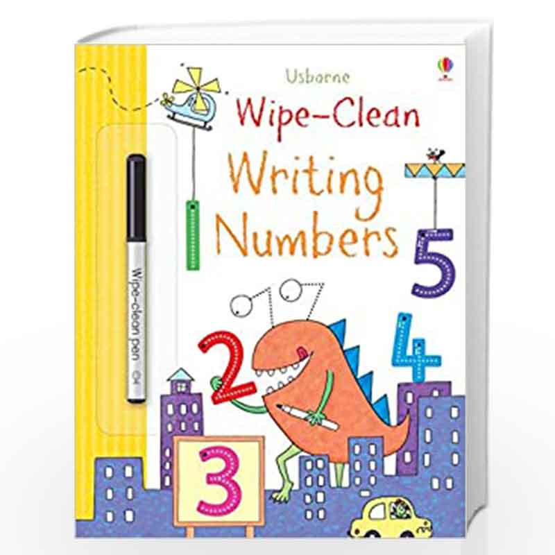 Wipe-Clean Writing Numbers (Wipe-clean Books) by Greenwell, Jessica Book-9781409582649