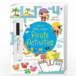 Wipe-Clean Pirate Activities (Wipe-clean Books) by Robson Kirsteen Book-9781409582793