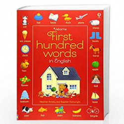 First Hundred Words in English by Usborne Book-9781409596905