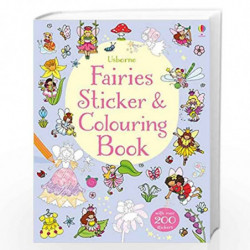 Fairies Sticker & Colouring Book (Sticker and Colouring Books) by Jessica Greenwell Book-9781409597957