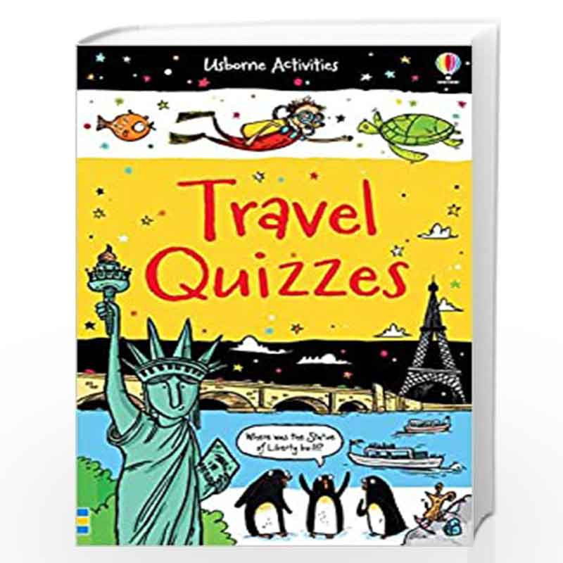 Travel Quizzes (Activity and Puzzle Books) by Usborne Book-9781409598336