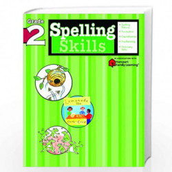 Spelling Skills: Grade 2 (Flash Kids Harcourt Family Learning) by Flash Kids Editors Book-9781411403833