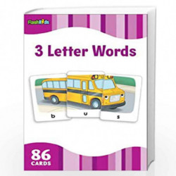3 Letter Words (Flash Kids Flash Cards) by Flash Kids Editors Book-9781411434967