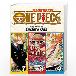 One Piece (Omnibus Edition), Vol. 3: Includes vols. 7, 8 & 9 (Volume 3) by ODA EIICHIRO Book-9781421536279