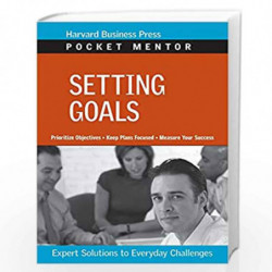 Setting Goals (Harvard Pocket Mentor) by Setting Goals Book-9781422128916