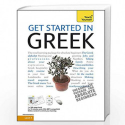 Get Started in Beginner''s Greek: Teach Yourself (TY Beginner''s Languages) by Matsukas, Aristarhos Book-9781444101621