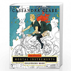 The Official Mortal Instruments Colouring Book (Colouring Books) by Cassandra  Clare Book-9781471162213