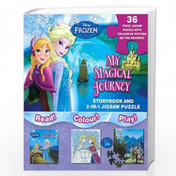 Disney Frozen My Magical Journey: Storybook and 2-in-1 Jigsaw Puzzle by NA Book-9781472394286
