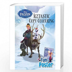 Disney Frozen Icetastic Copy Colouring by NA Book-9781474884914