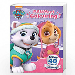 Paw Patrol Pawfect Colouring by Parragon Book-9781474885645