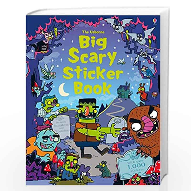 Big Scary Sticker Book by Seb Burnett Book-9781474903523