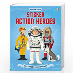 Sticker Dressing Action Heroes by Megan Cullis Book-9781474916004