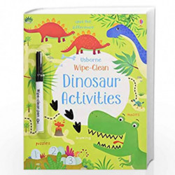 Wipe-Clean Dinosaur Activities (Wipe-clean Books) by Usborne Book-9781474919012