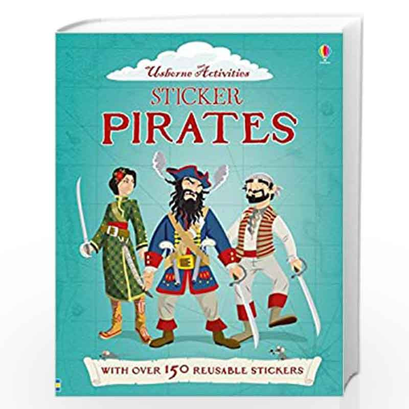 Sticker Dressing Pirates by Louie Stowell Book-9781474921046