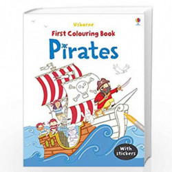 First Colouring Book Pirates (First Colouring Books with stickers) by Usborne Book-9781474935838