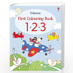 First Colouring Book 123 (First Colouring Books) by Usborne Book-9781474935845