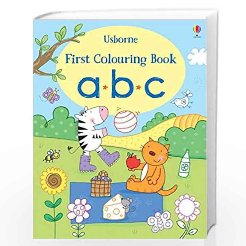 First Colouring Book ABC (First Colouring Books) by NO AUTHOR Book-9781474935852