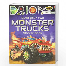 Build Your Own Monster Trucks Sticker Book (Build Your Own Sticker Book) by NA Book-9781474937504