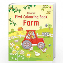 First Colouring Book Farm (First Colouring Books) by Usborne Book-9781474946391