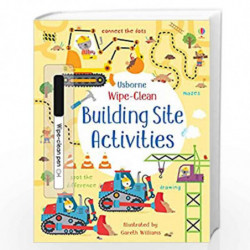 Wipe-Clean Building Site Activities (Wipe-clean Activities) by GARETH WILLIAMS Book-9781474951654