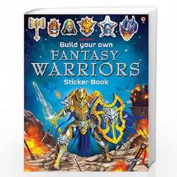 Build Your Own Fantasy Warriors Sticker Book (Build Your Own Sticker Book) by Simon Tudhope Book-9781474952101