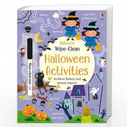 Wipe-Clean Halloween Activities (Wipe-clean Activities) by NILL Book-9781474981187
