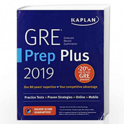 GRE PREP PLUs 2019 by KAPLAN Book-9781506234632