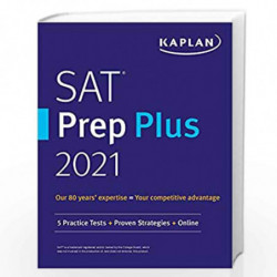 SAT Prep Plus 2021 by KAPLAN Book-9781506271422