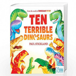 Ten Terrible Dinosaurs by PAUL STICKLAND Book-9781509853618