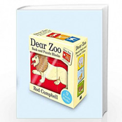 Dear Zoo Book and Puzzle Blocks by ROD CAMPBELL Book-9781509864782
