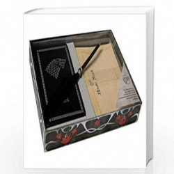 Game of Thrones: House Stark: Desktop Stationery Set (With Pen) by Insight Editions Book-9781683832744