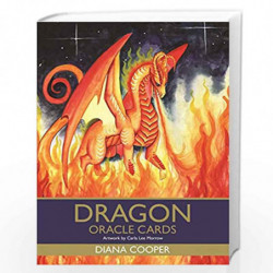 Dragon Oracle Cards by Diana Cooper, artist Carla Lee Morrow Book-9781781809068