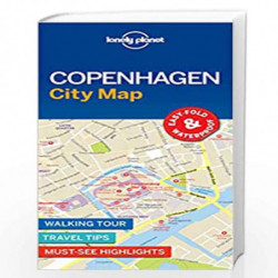 Lonely Planet Copenhagen City Map by NA Book-9781787014473