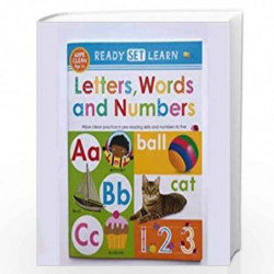 Ready Set Learn Workbooks: Letters, Words And Numbers by Make Believe Ideas Book-9781788433495